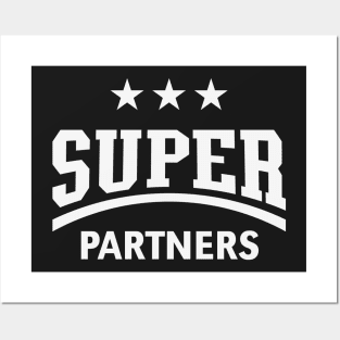 Super Partners (White) Posters and Art